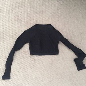 Crop Mesh Long Sleeve (Knock off)